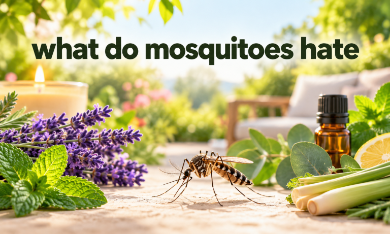 what do mosquitoes hate